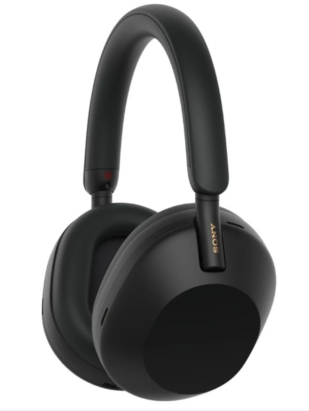 Sony Matte Black Wireless Over-Ear Noise-Cancelling Headphones